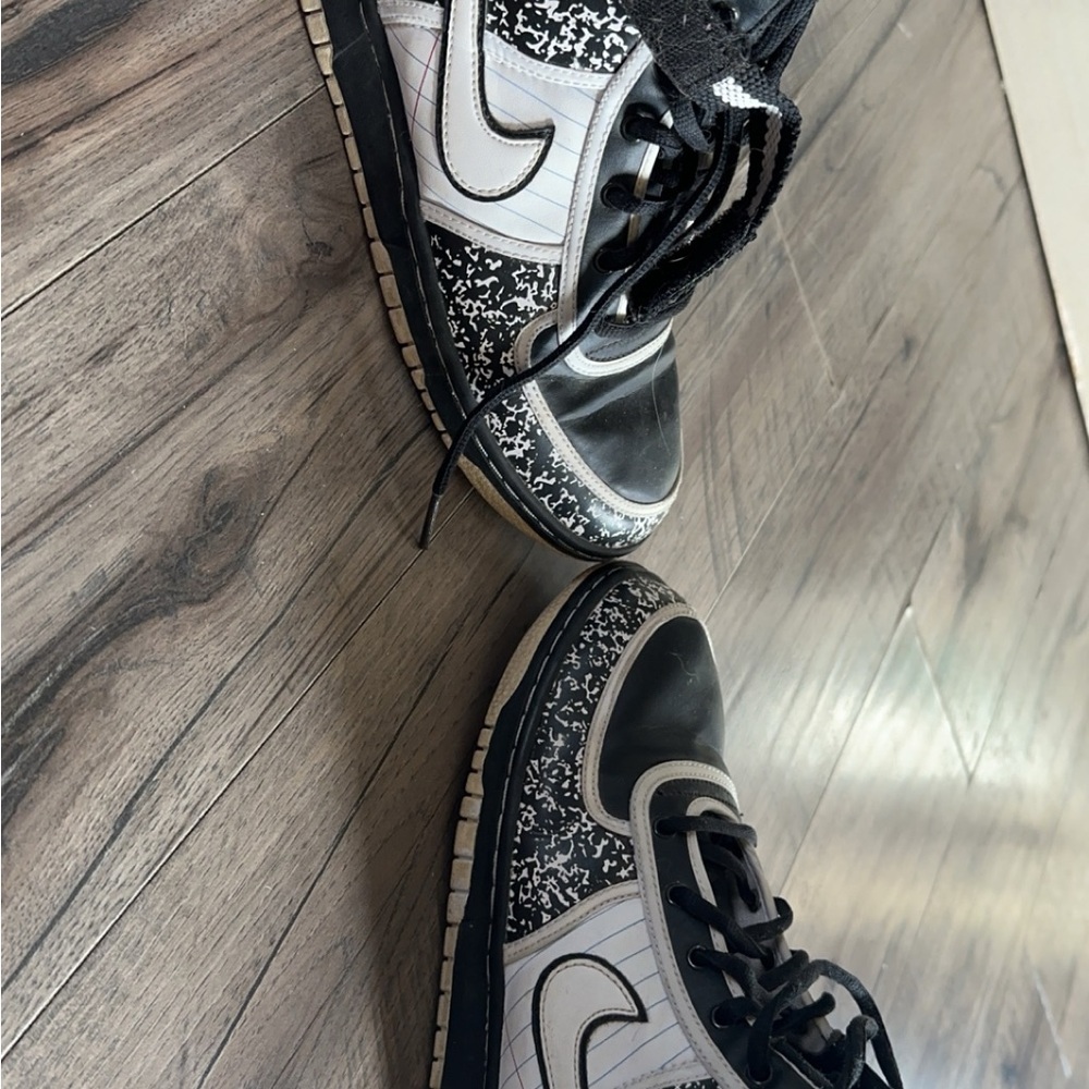 Black and White Sneakers